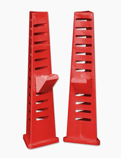 Jump Agboss Tri & Cups Pair Red