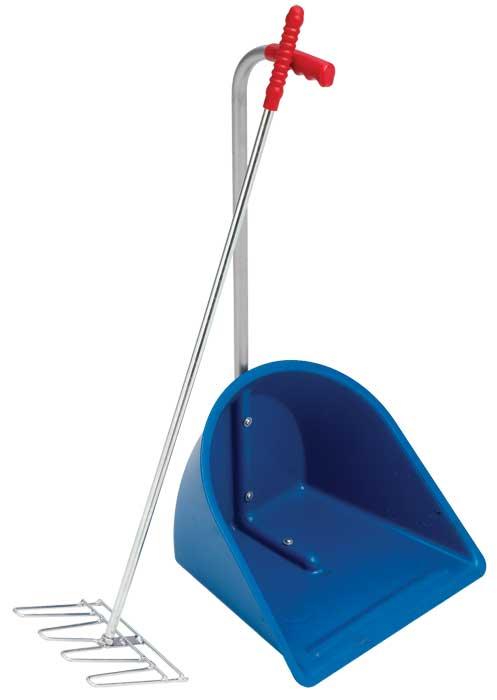 Manure Scoop Solid Pvc [:black]
