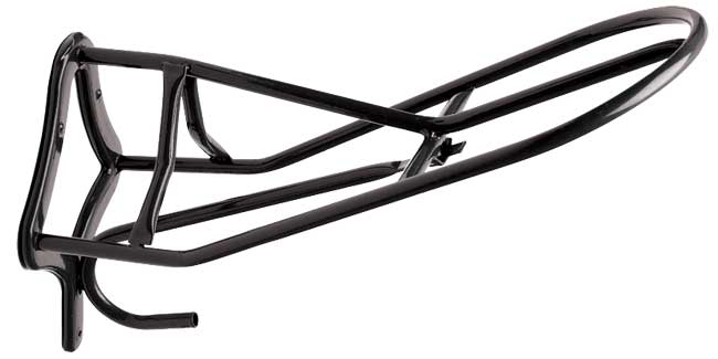 Saddle Bracket Fixed Shaped Black