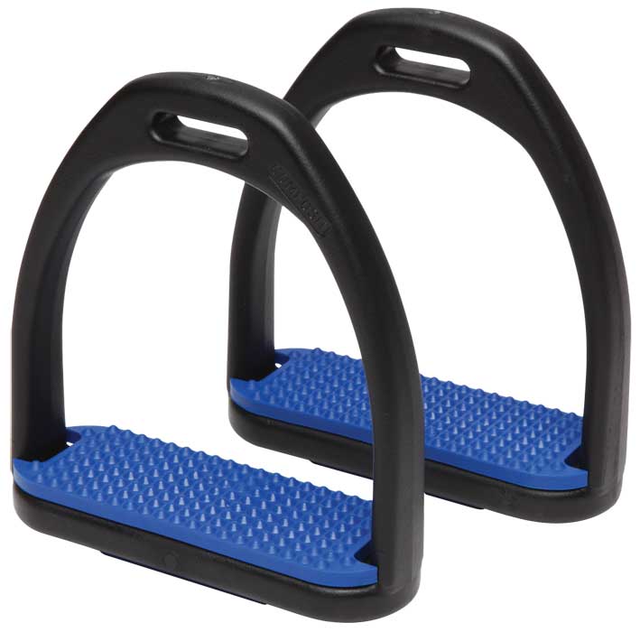 Stirrup Irons Compositi Premium Black [:large]