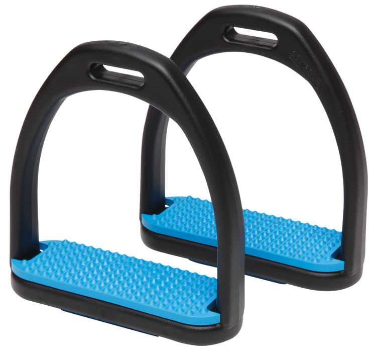 Stirrup Irons Compositi Premium Black [:large]