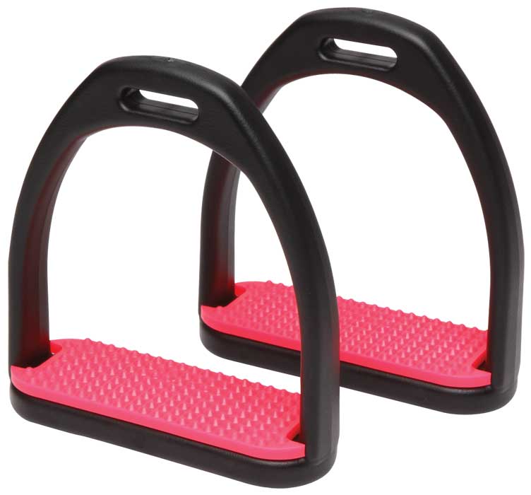 Stirrup Irons Compositi Premium Pink [:large]