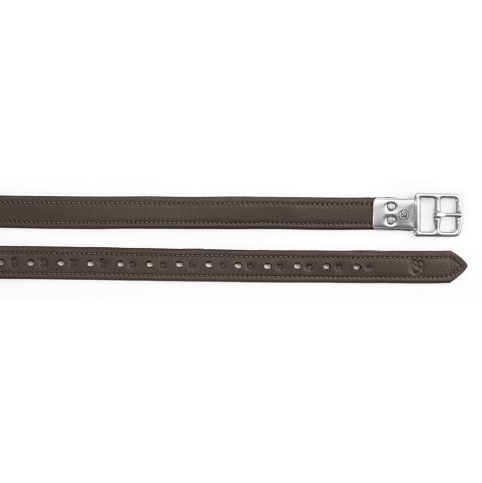 Stirrup Leathers Bates Leather Brown [:110cm 44"]