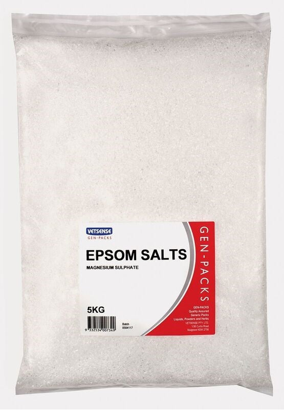 Epsom Salts Vetsense 5kg