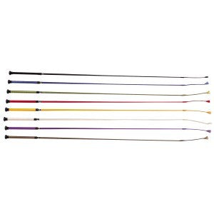 Whip Dressage Covered Snowbee 100cm [:black]