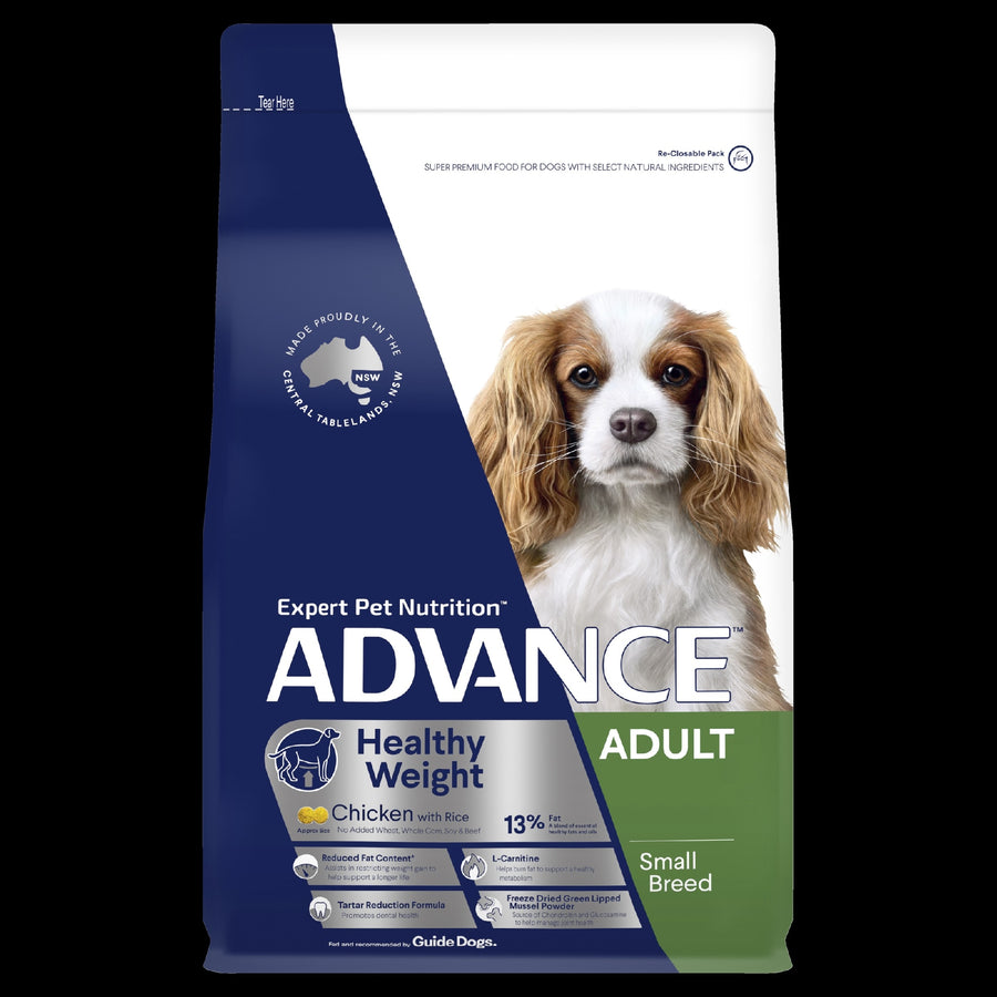Advance Dog Weight Control Chicken Toy & Small Breed 2.5kg