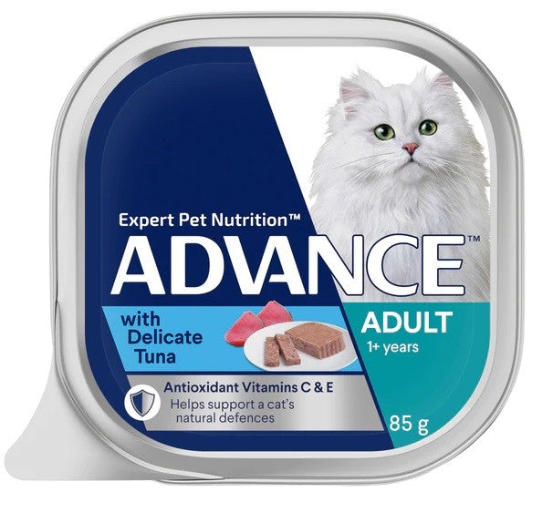 Advance Cat Wet Tray With Delicate Tuna 7 X 85gm