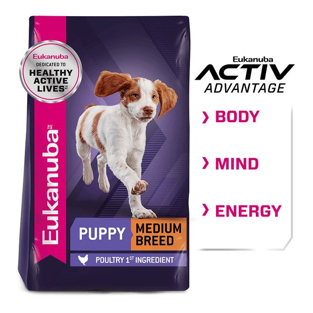 Eukanuba Dog Puppy Medium Breed 15kg