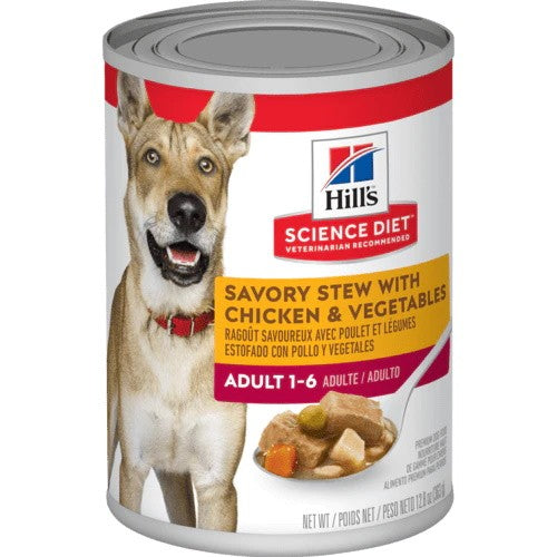 Hills Dog Wet Can Adult Chicken & Vegetables 363gm