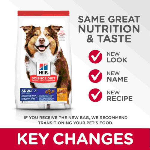 Hills Dog Adult 7+ 3kg