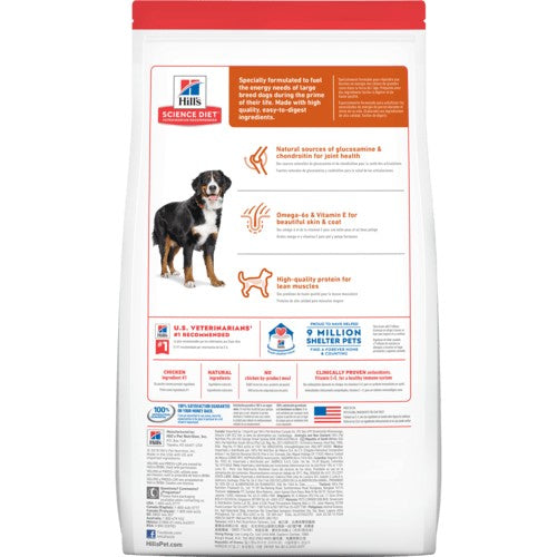Hills Dog Adult Chicken Large Breed 12kg