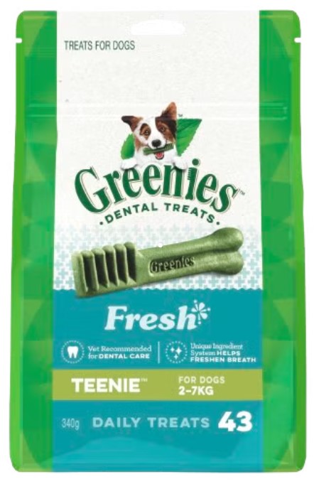 Greenies Dog Mint Teenie 340gm