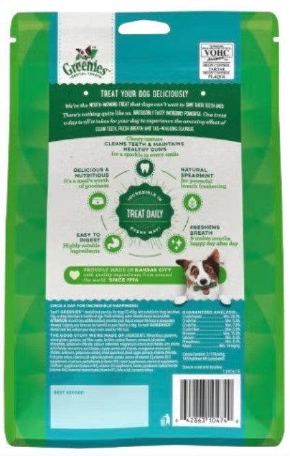 Greenies Dog Mint Large 340gm