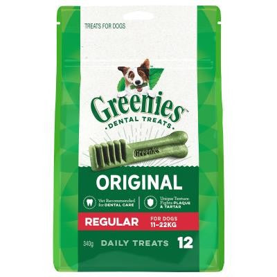 Greenies Dog Original Regular 340gm
