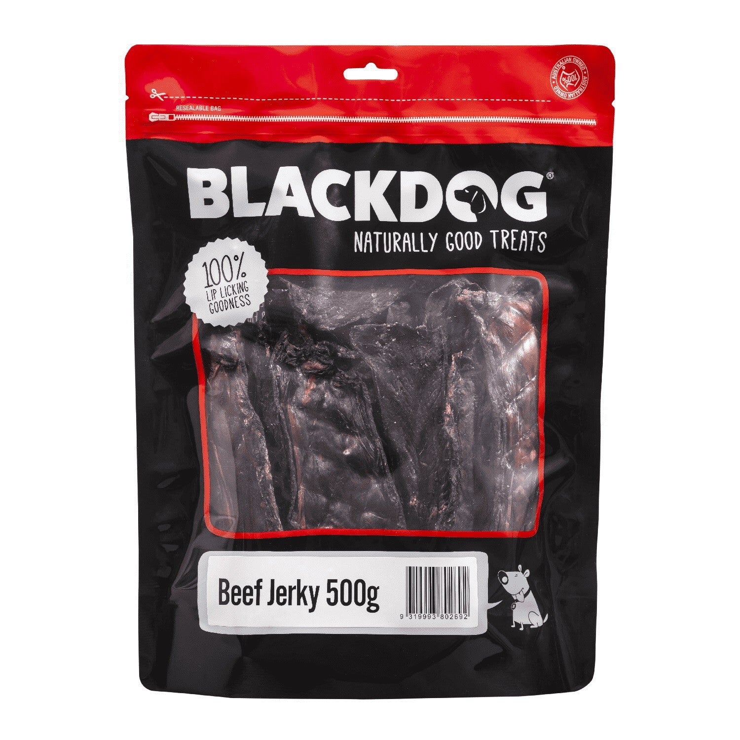 Blackdog Beef Jerky 500gm