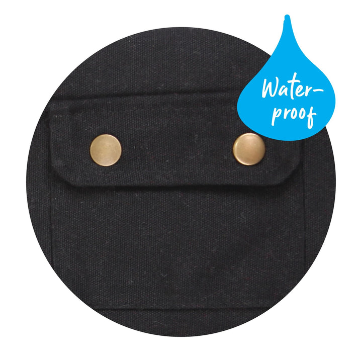 Kazoo Dog Rug Aussie Oilskin Black [:33.5cm]