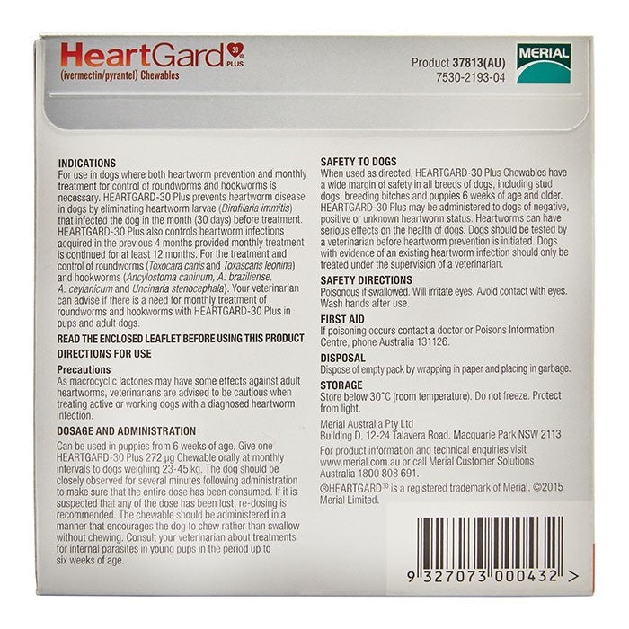Heartgard Dog 6 Pack [:large]
