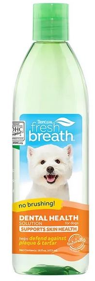 Tropiclean Fresh Breath Water Add Plus Skin Coat