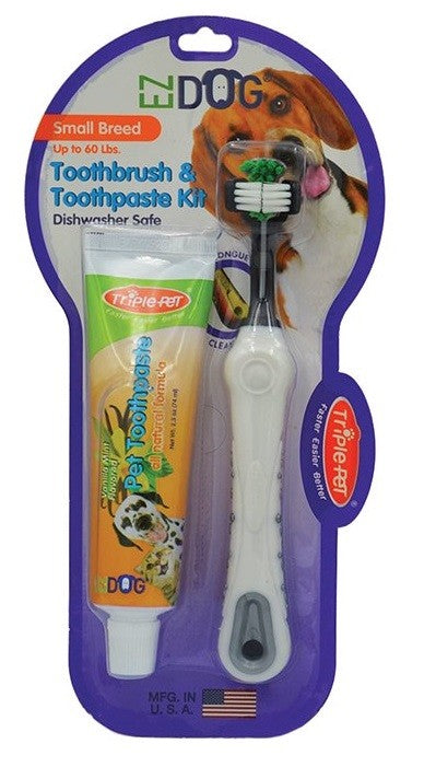 Tooth Brush & Paste Small Breed