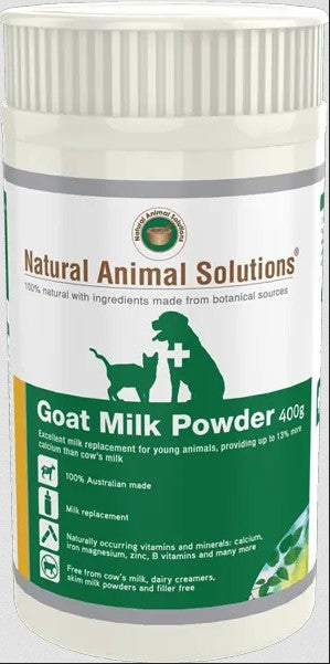 Natural Animal Solutions Goat Milk Powder 400gm