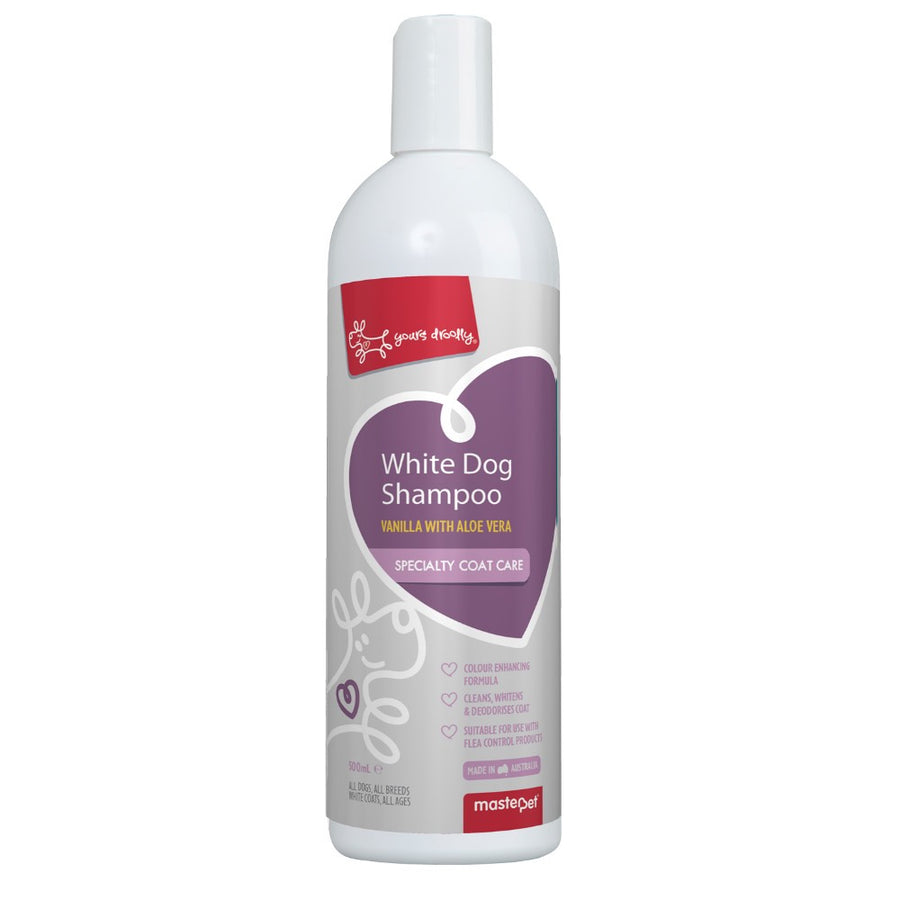Dog Shampoo Yours Droolly White Dog 500ml