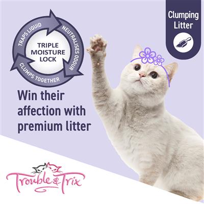 Litter Cat Trouble & Trix Clumping Baking Soda [:15lit]