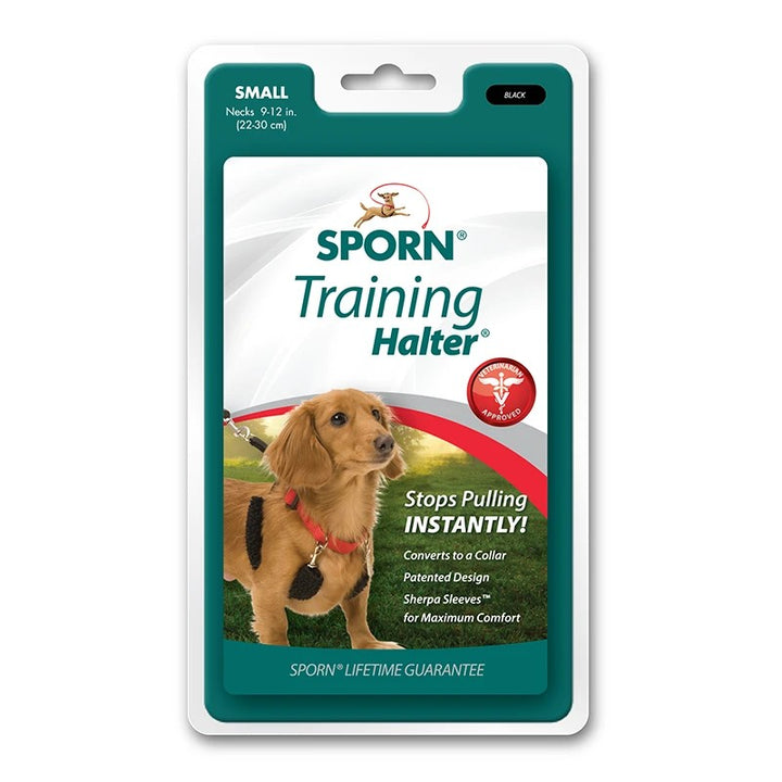 Head Collar Sporn Halter Black [:small]