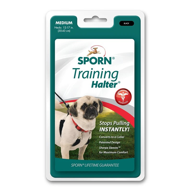 Head Collar Sporn Halter Black [:extra Large]