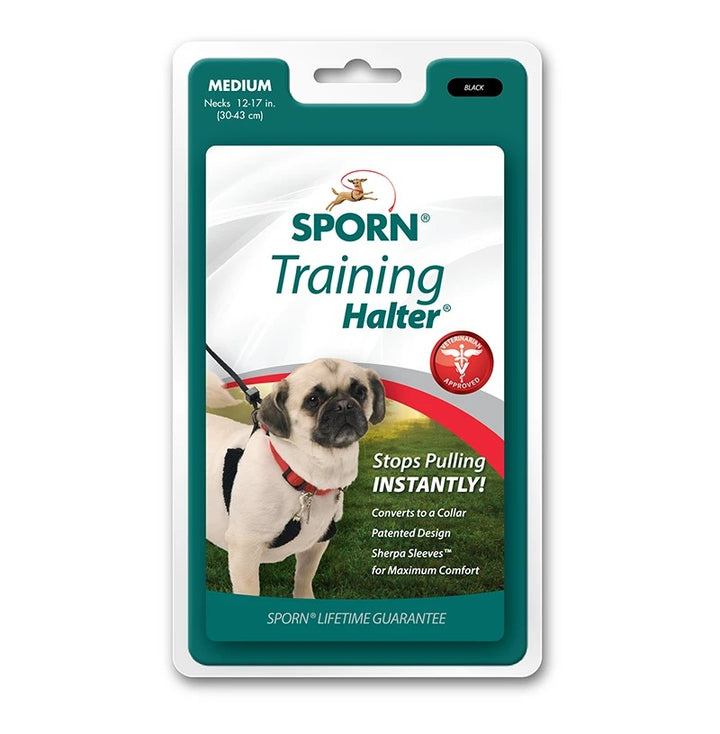 Head Collar Sporn Halter Black [:extra Large]