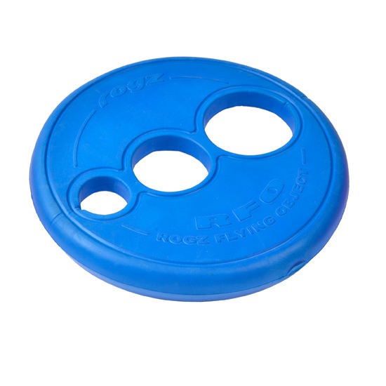 Rogz Dog Toy Frisbee Blue