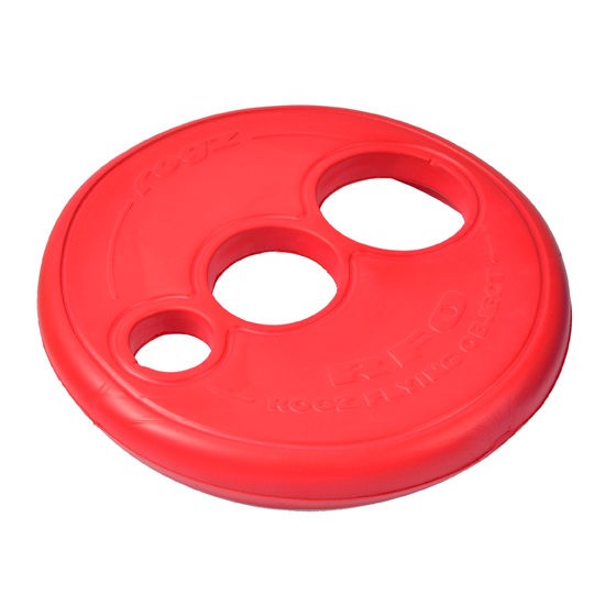Rogz Dog Toy Frisbee Red