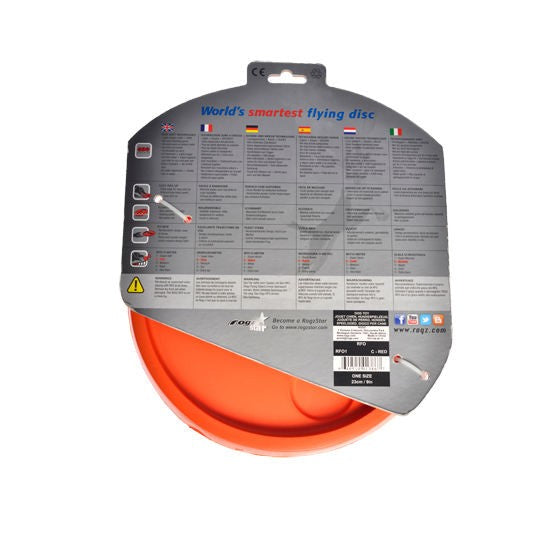 Rogz Dog Toy Frisbee Red