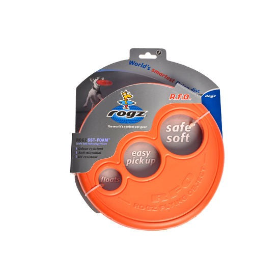 Rogz Dog Toy Frisbee Red