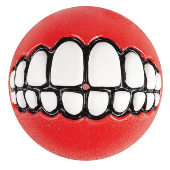 Rogz Dog Toy Grinz Red [:small]