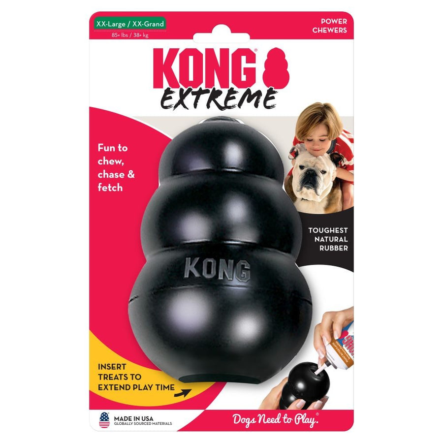 Kong Dog Toy Extreme Black King