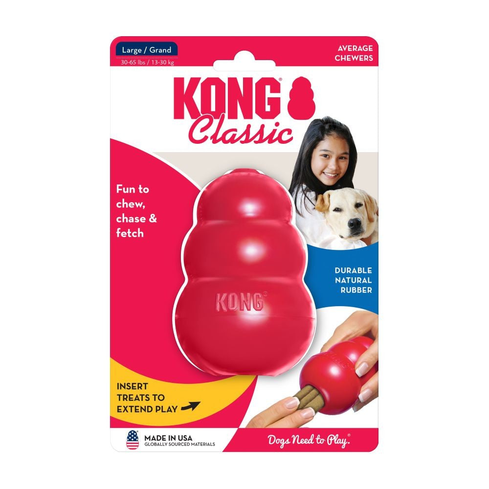 Kong Dog Toy Classic Red [:small]