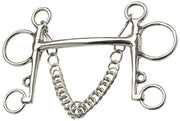 Pelham Bit Mullen Mouth Stainless Steel [:11.5cm 4.5" By Order]