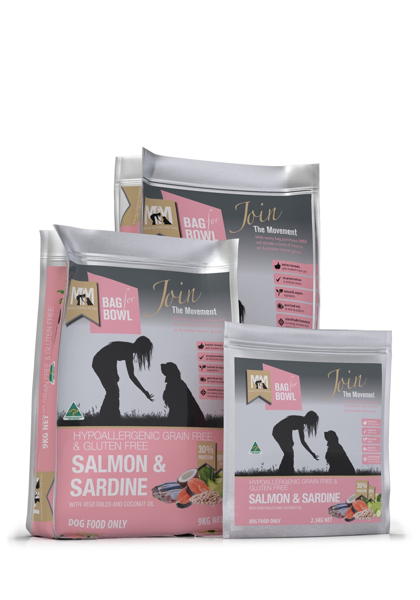 Meals For Mutts Dog Grainfree Salmon & Sardine 20kg