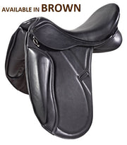 Pds Grande Monoflap Dressage Saddle Brown [:16.0"]