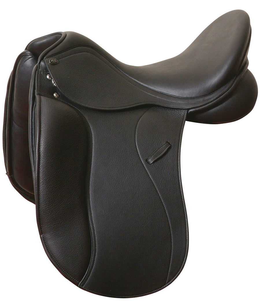 Pds Euro Pro Dressage Saddle Black [:16.0"]