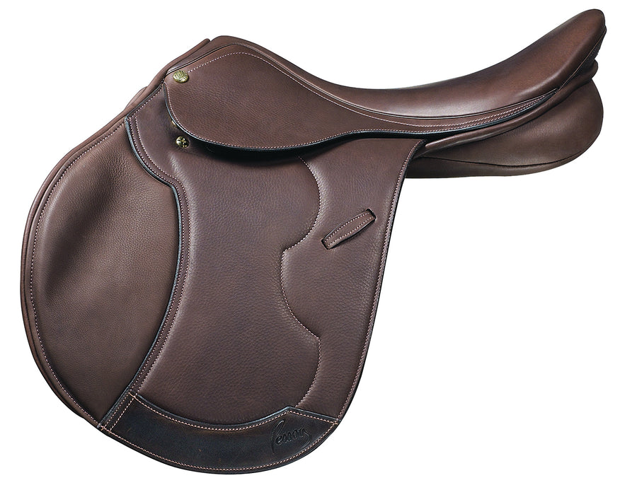 Pessoa Legacy Heritage Pro Jumping Saddle Dark Brown [:16.5"]