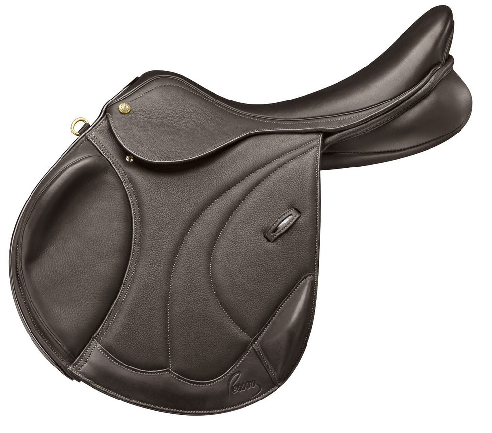 Pessoa Legacy Monoflap Eventing Saddle Brown [:16.5"]