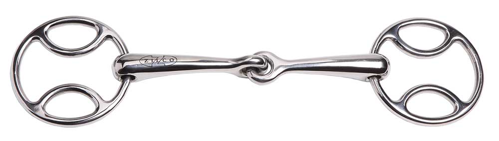 Bevel Bit Jointed Mouth Stainless Steel [:12.5cm 5.0" By Order]