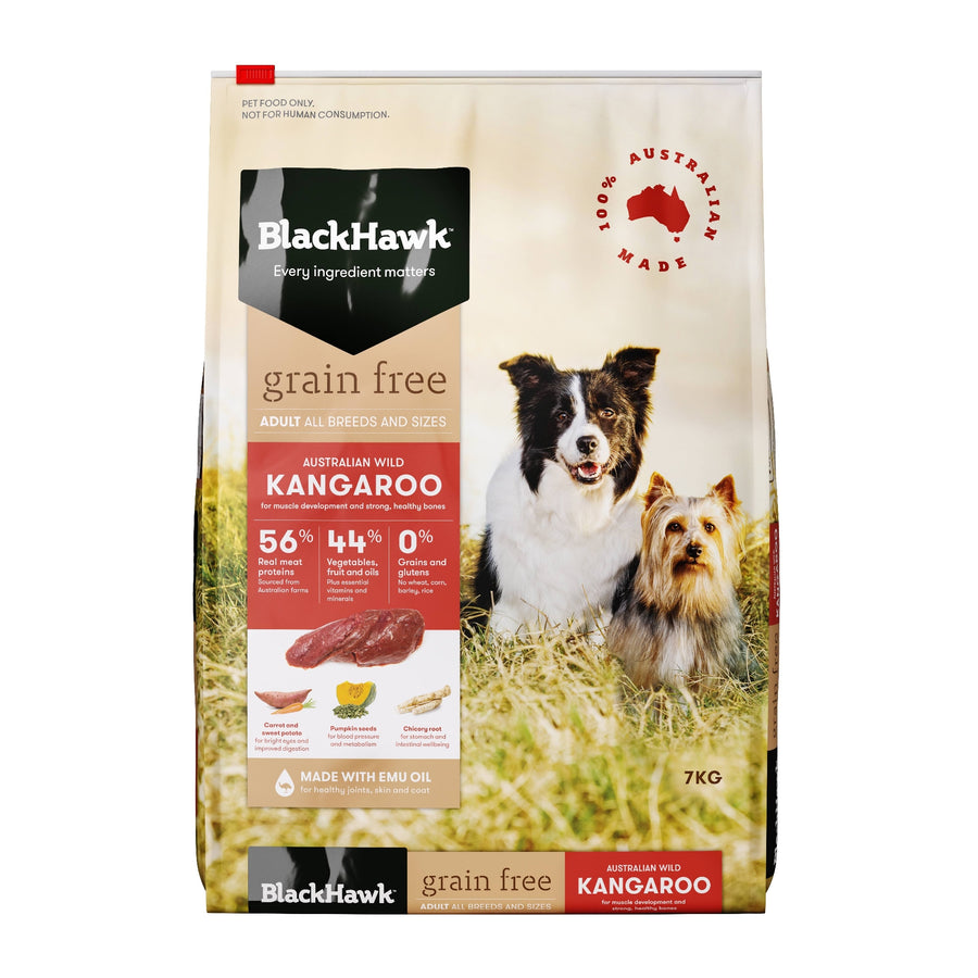Blackhawk Dog Grainfree Adult Kangaroo 7kg