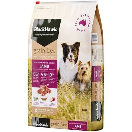 Blackhawk Dog Grainfree Adult Lamb 15kg