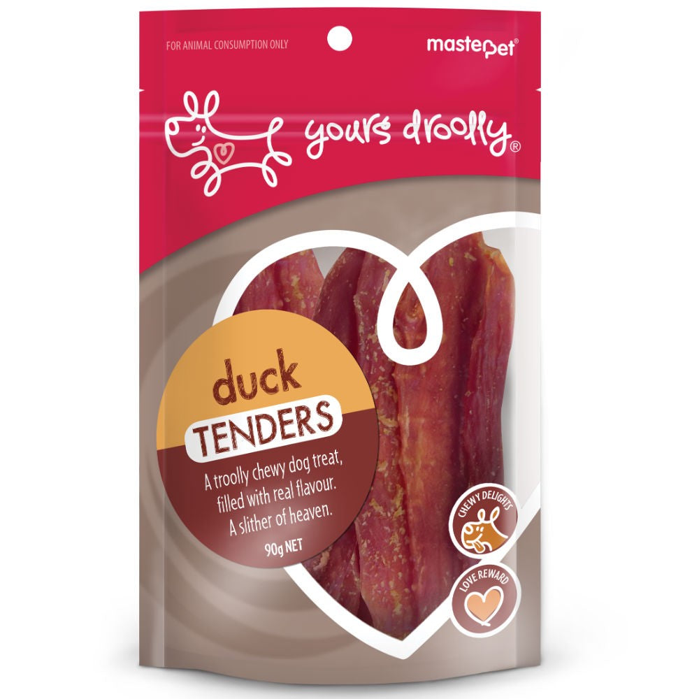 Yours Droolly Dog Treat Duck Tenders 450gm
