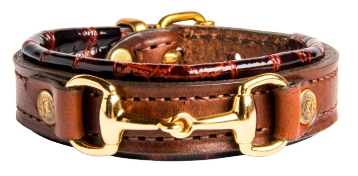 Bracelet On The Bit Oak Havana