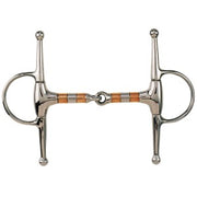 Full Cheek Eggbutt Copper & Ss Rollers Stainless Steel [:12.5cm 5.0"]
