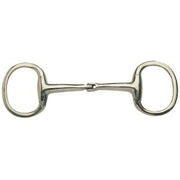 Eggbutt Snaffle Hinged Mouth Stainless Steel [:11.5cm 4.5" By Order]