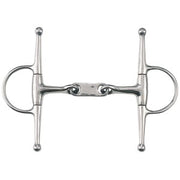 Full Cheek Eggbutt Dr Bristol Mouth Stainless Steel 12.5cm 5.0"